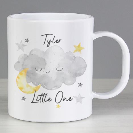 Personalised Little One Cloud Plastic Mug Extra Image 1